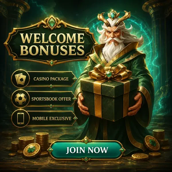 Keeper of Thunder Shrine präsentiert Willkommensbonus-Geschenk bei Willkommensboni und mobil-exklusiven Angeboten App